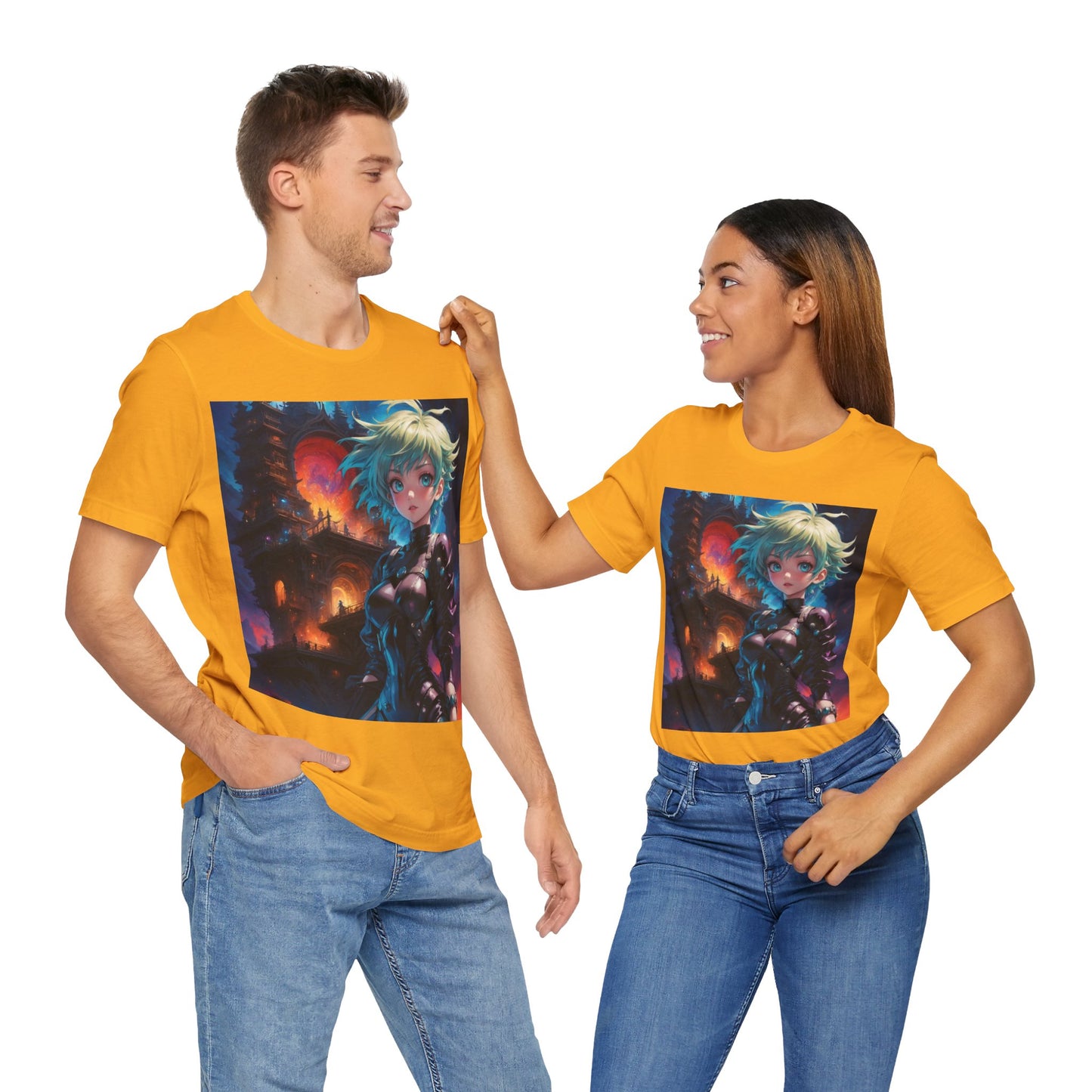 Portal Hottie | HD Graphic | Fantasy Girl | Gamer | Anime | Manga | Unisex | Men's | Women's | Tee | T-Shirt