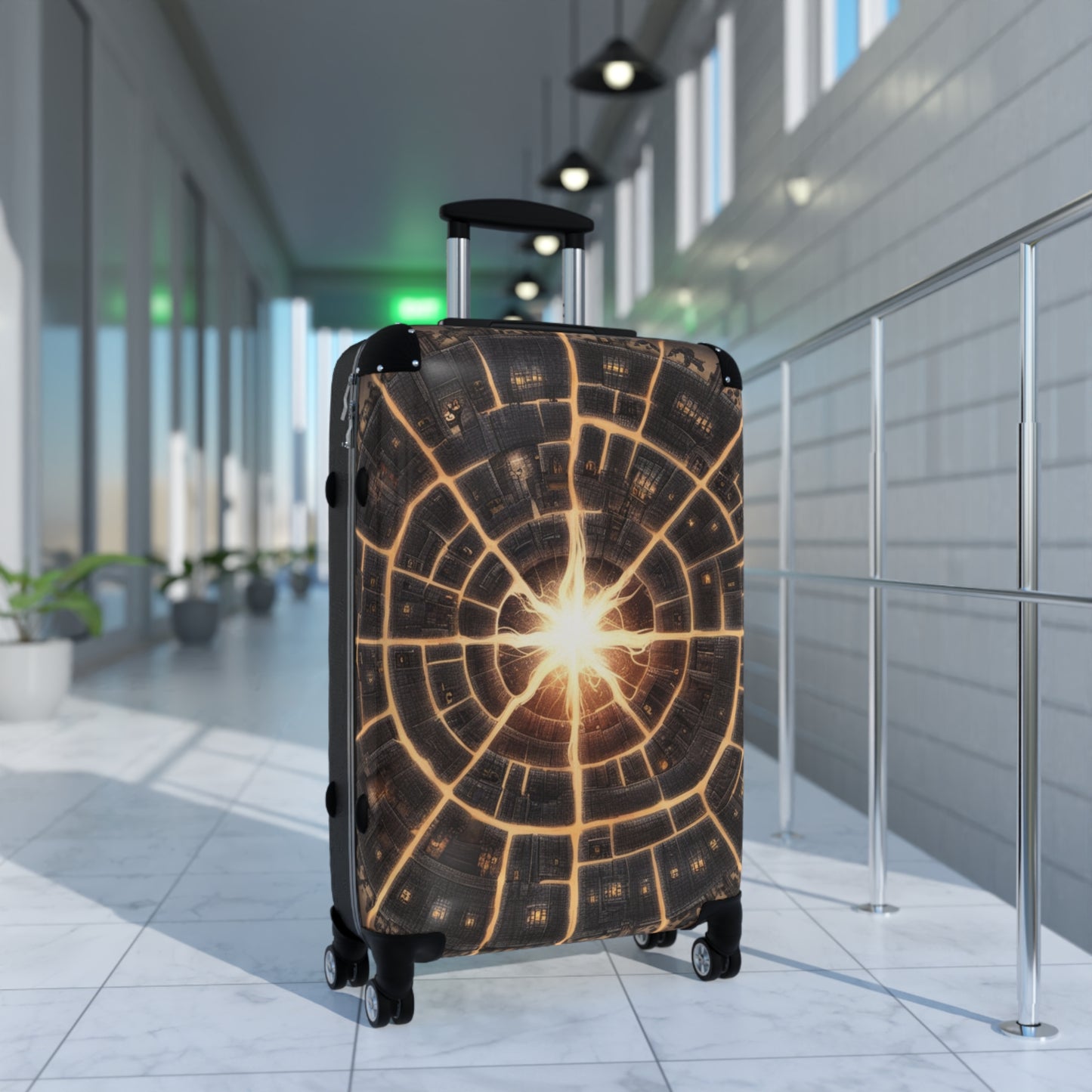 Stunning Cosmic Design Suitcase - Travel with Style