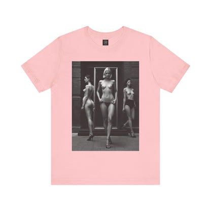 Black And White Beauties | Photorealism | Art | Nudes| Models | Fashion | HD Graphics | Unisex | Men's | Women's | Tee | T-Shirt