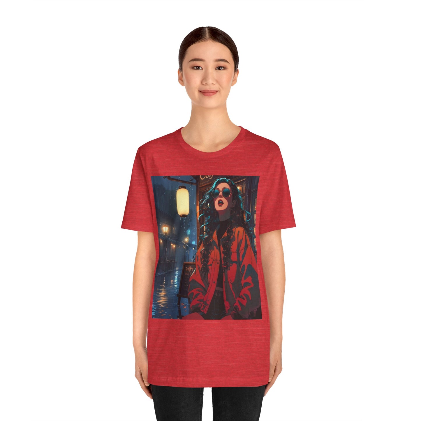 Coffee Date Graphic Tee - Unisex Jersey Short Sleeve Shirt