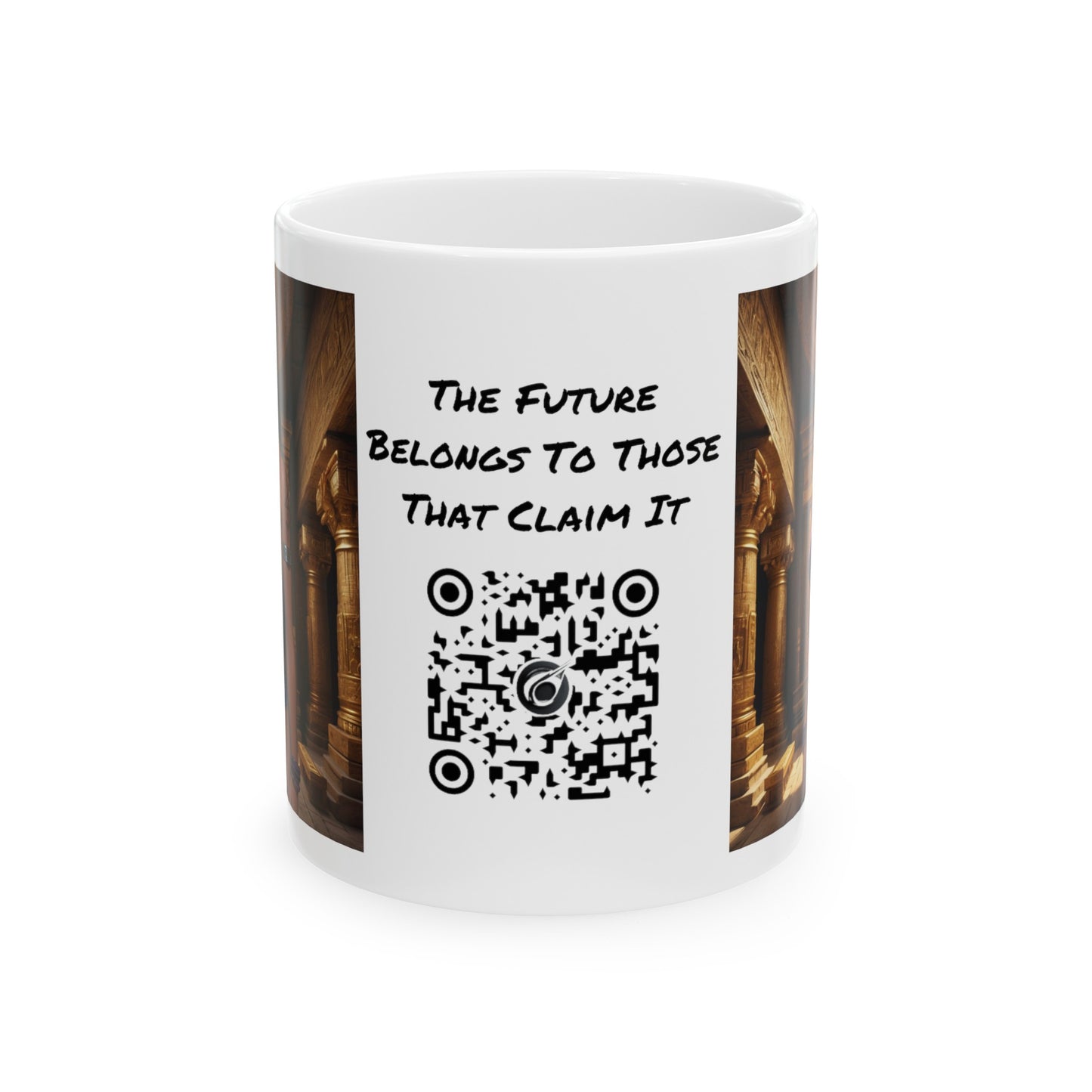 Keeper Of The Temple's Secrets | HD Graphic | Fantasy | Anime | Coffee | Tea | Hot Chocolate | 11oz | White Mug