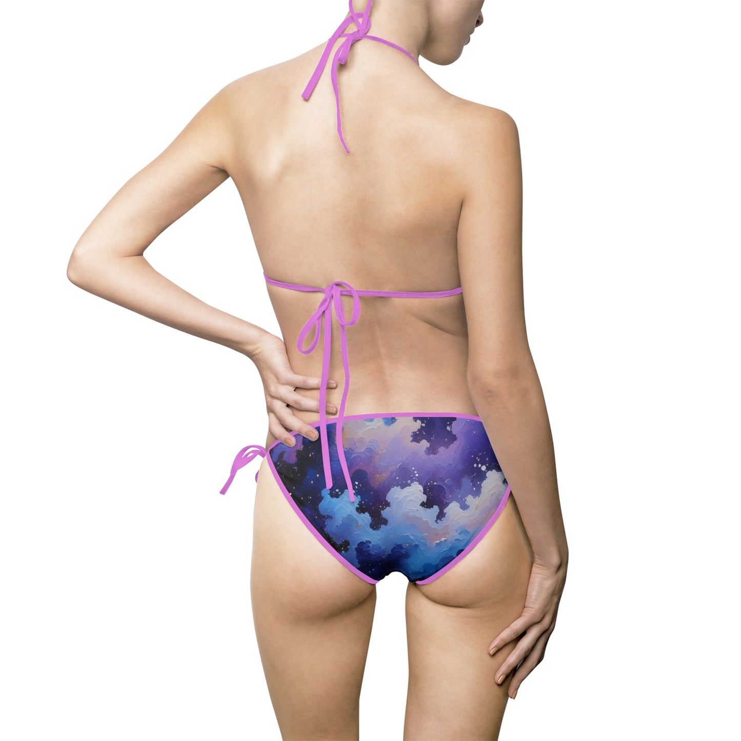 Cosmic Dreams Women's Bikini Swimsuit - Trendy Beachwear for Summer Fun