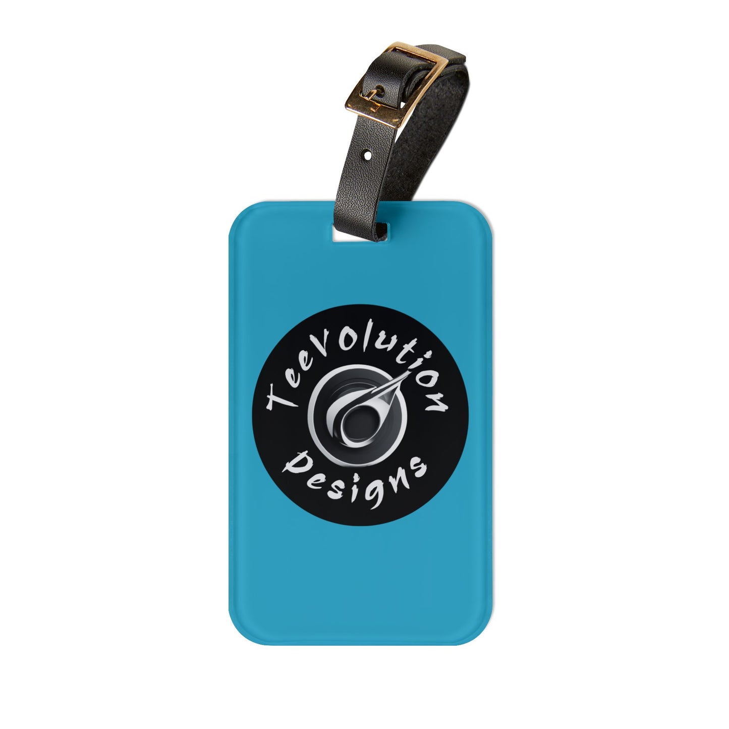 Personalized Travel Luggage Tag - Unique Turquoise Design for Adventurers