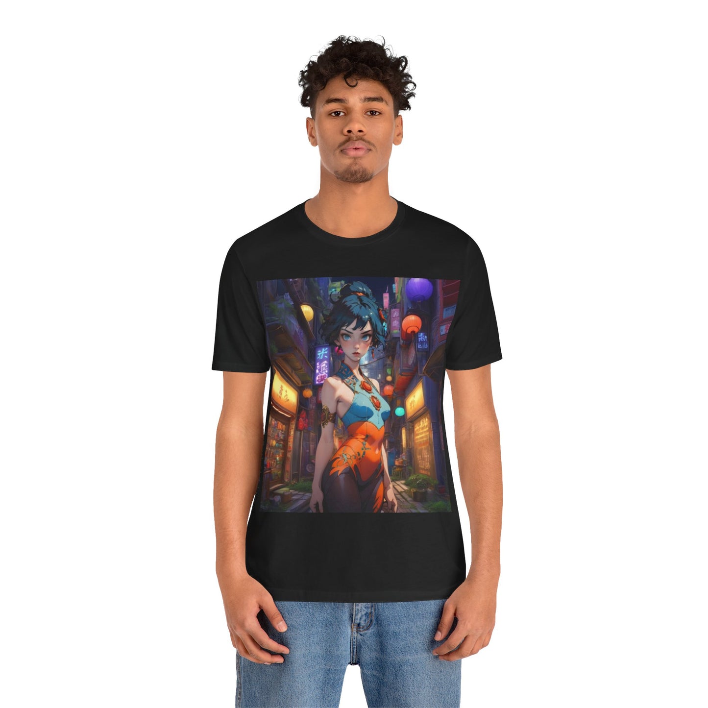 Night Tide | HD Graphic | Anime | Unisex | Men's | Women's | Tee | T-Shirt