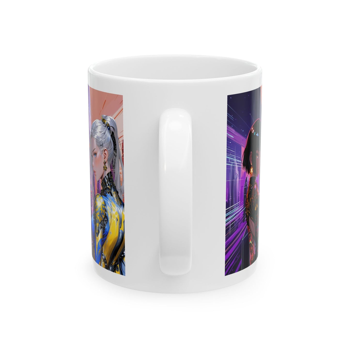 Void Riders | HD Graphic | Anime Style | Sci-Fi | Futuristic | Coffee | Tea | Hot Chocolate | 11oz | White Mug