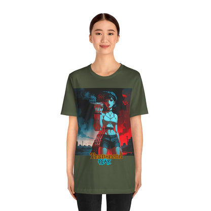 Transcend Fear Graphic Tee - Unisex Jersey Short Sleeve T-Shirt