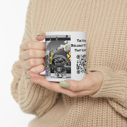 Don't Stop The Music | HD Graphic | Comic Style | Coffee | Tea | Hot Chocolate | 11oz | White Mug