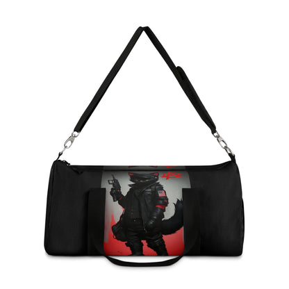 Sabo-Tabby Duffel Bag - Cool Cat Design for Travel & Gym