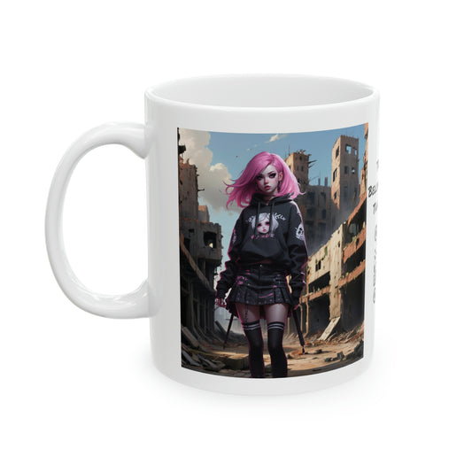 Apocalypse Now | HD Graphic | Dystopia | Pastel Goth | Coffee | Tea | Hot Chocolate | 11oz | White Mug
