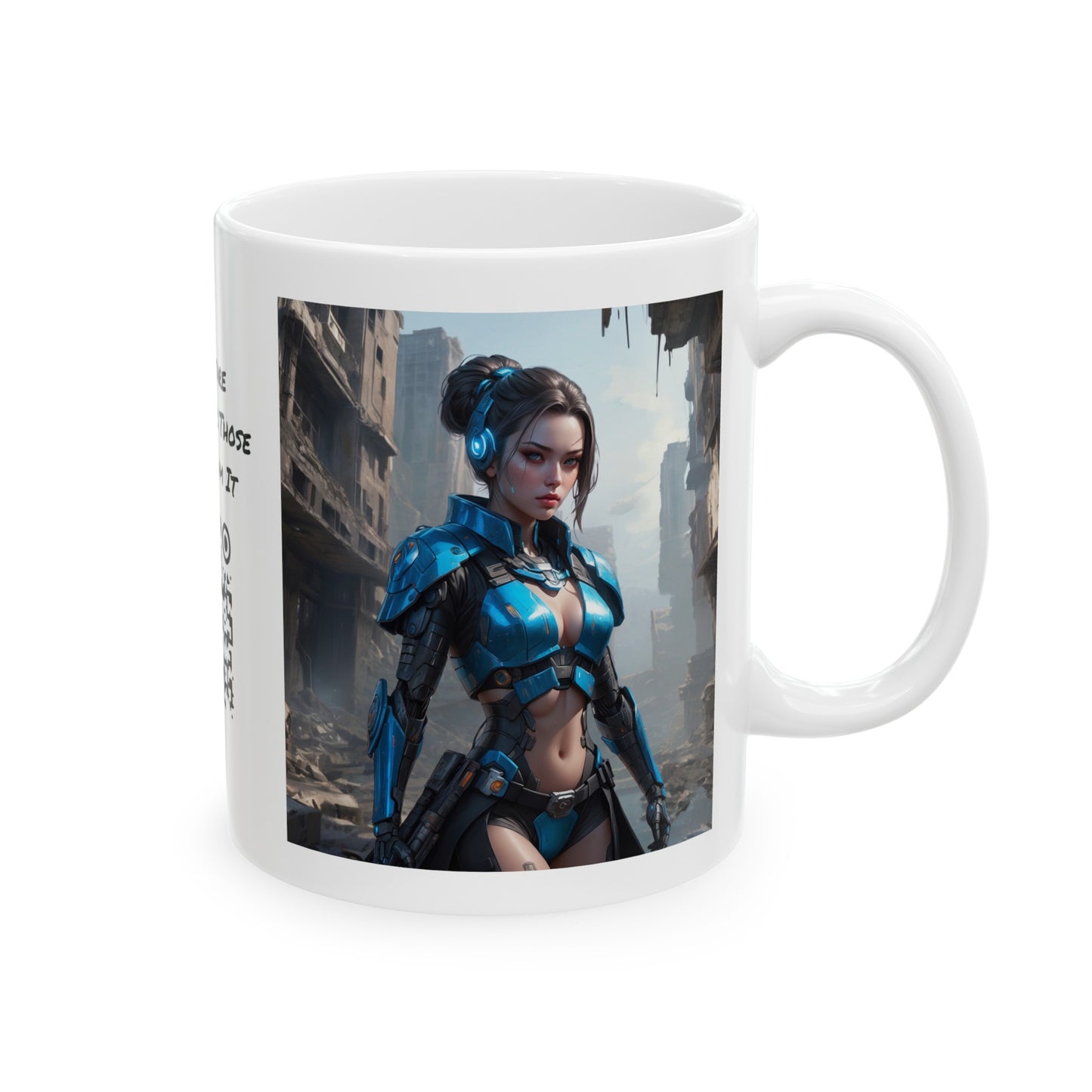 Apocalypse Wow | HD Graphic | Sci-Fi | Future Soldier | Coffee |  Tea |  Hot Chocolate | 11oz