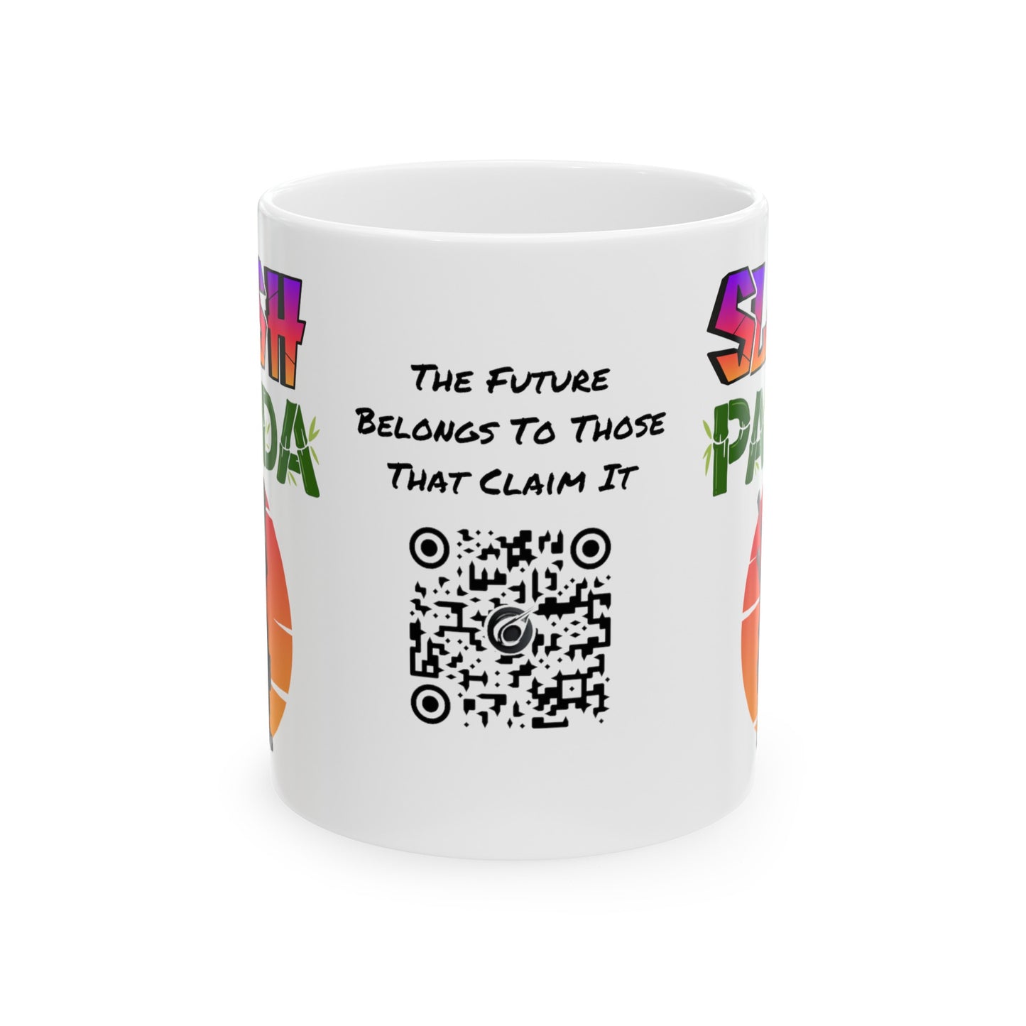 Slash Panda | Cute | Comic Book | Anime | Manga | Coffee | Tea | Hot Chocolate | 11oz | White Mug
