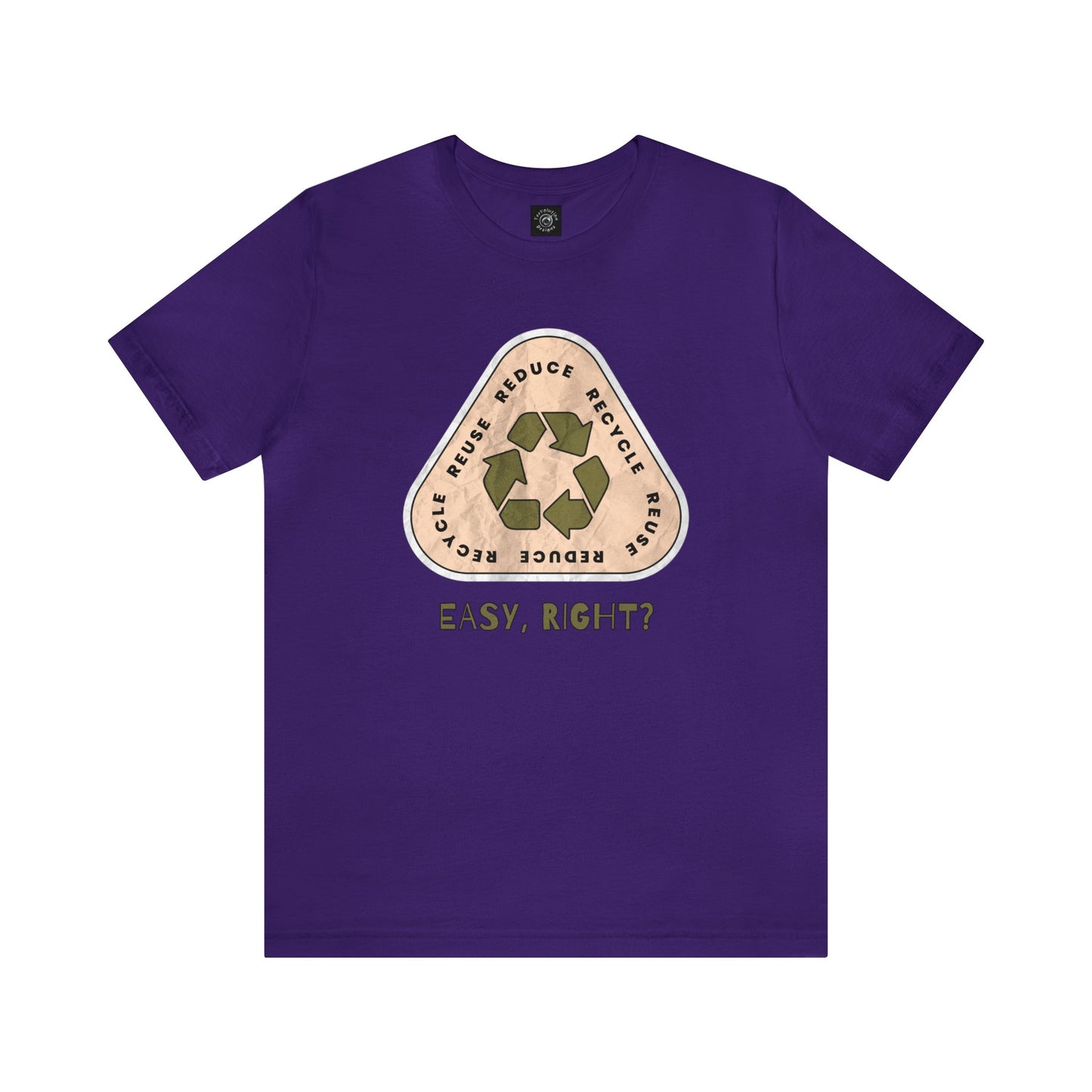 Recycle Tee | Enviormentalist Gift | Earth Day | Save The Planet | Conservationist | Mother Earth | Unisex | Men's | Women's | Tee | T-Shirt