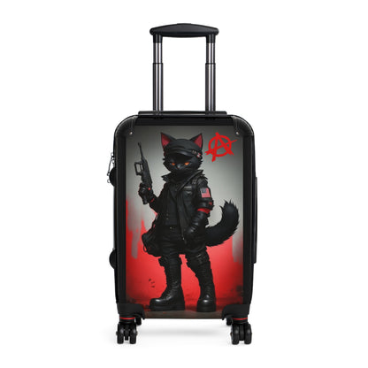 Sabo-Tabby Hard Shell Suitcase - Ideal for Travel Enthusiasts
