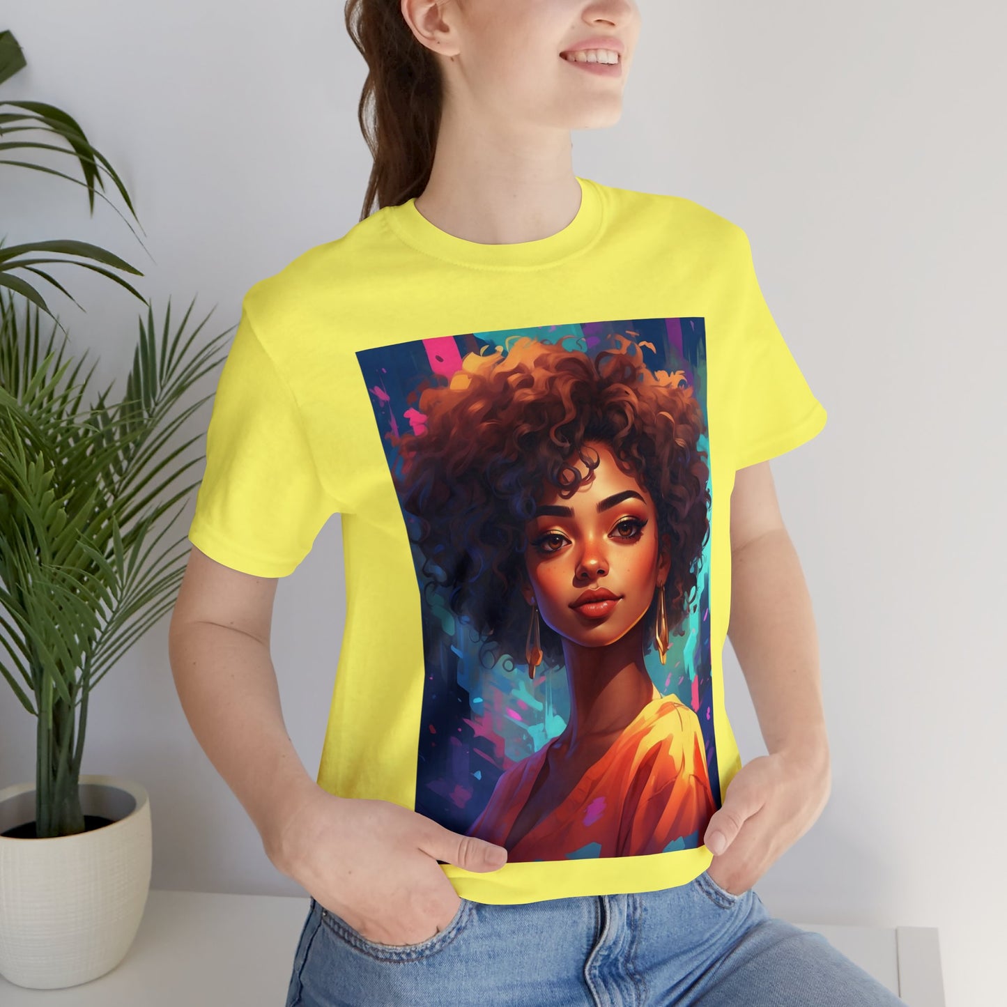 Yasmine Dreams | HD Graphic | Black Girl | Black Queens | Animated | Unisex | Men's | Women's | Tee | T-Shirt