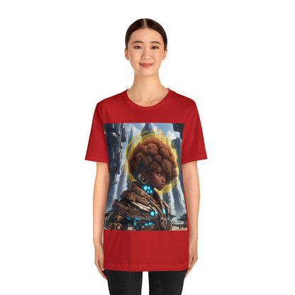 Afro-Future | HD Graphic | Sci-Fi | Black Character | Warrior | Unisex | Men's | Women's | Tee | T-Shirt