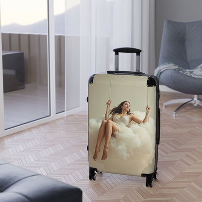 Dreamy Cloud Swing Suitcase - Travel in Style with Whimsical Design