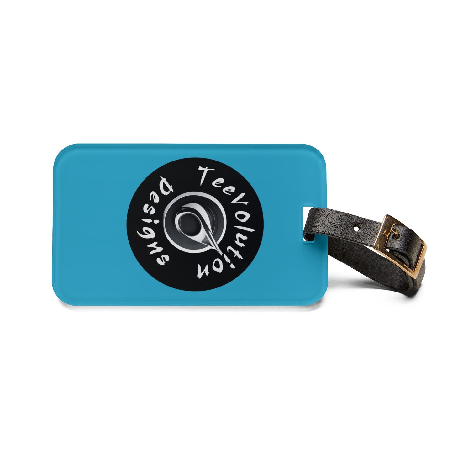 Personalized Travel Luggage Tag - Unique Turquoise Design for Adventurers