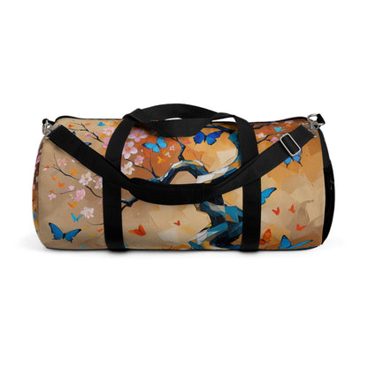 Colorful Butterfly Duffel Bag - Vibrant Travel Companion for Nature Lovers
