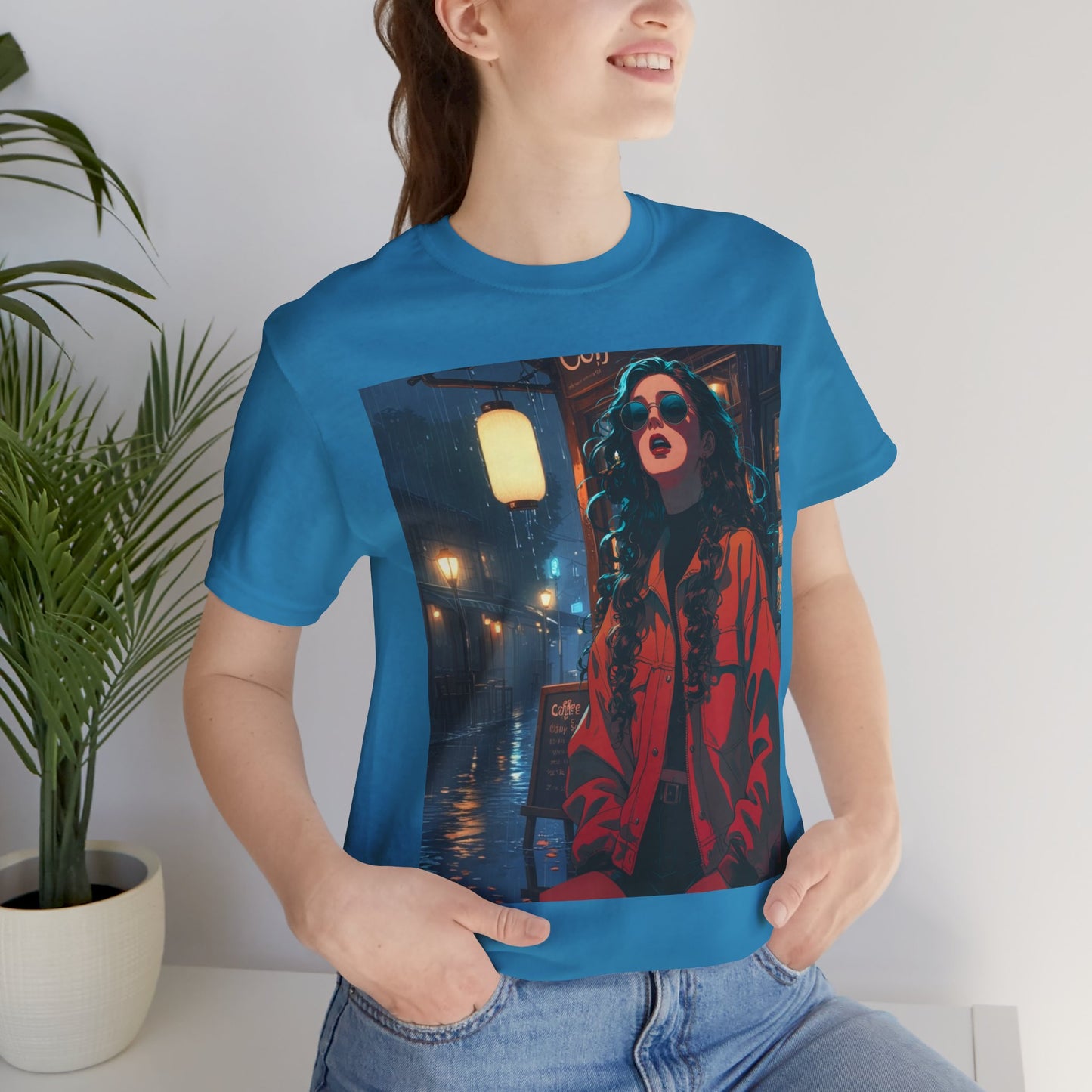 Coffee Date Graphic Tee - Unisex Jersey Short Sleeve Shirt