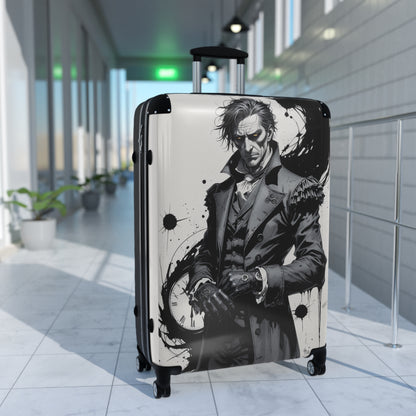 Stylish Graphic Suitcase with Unique Design