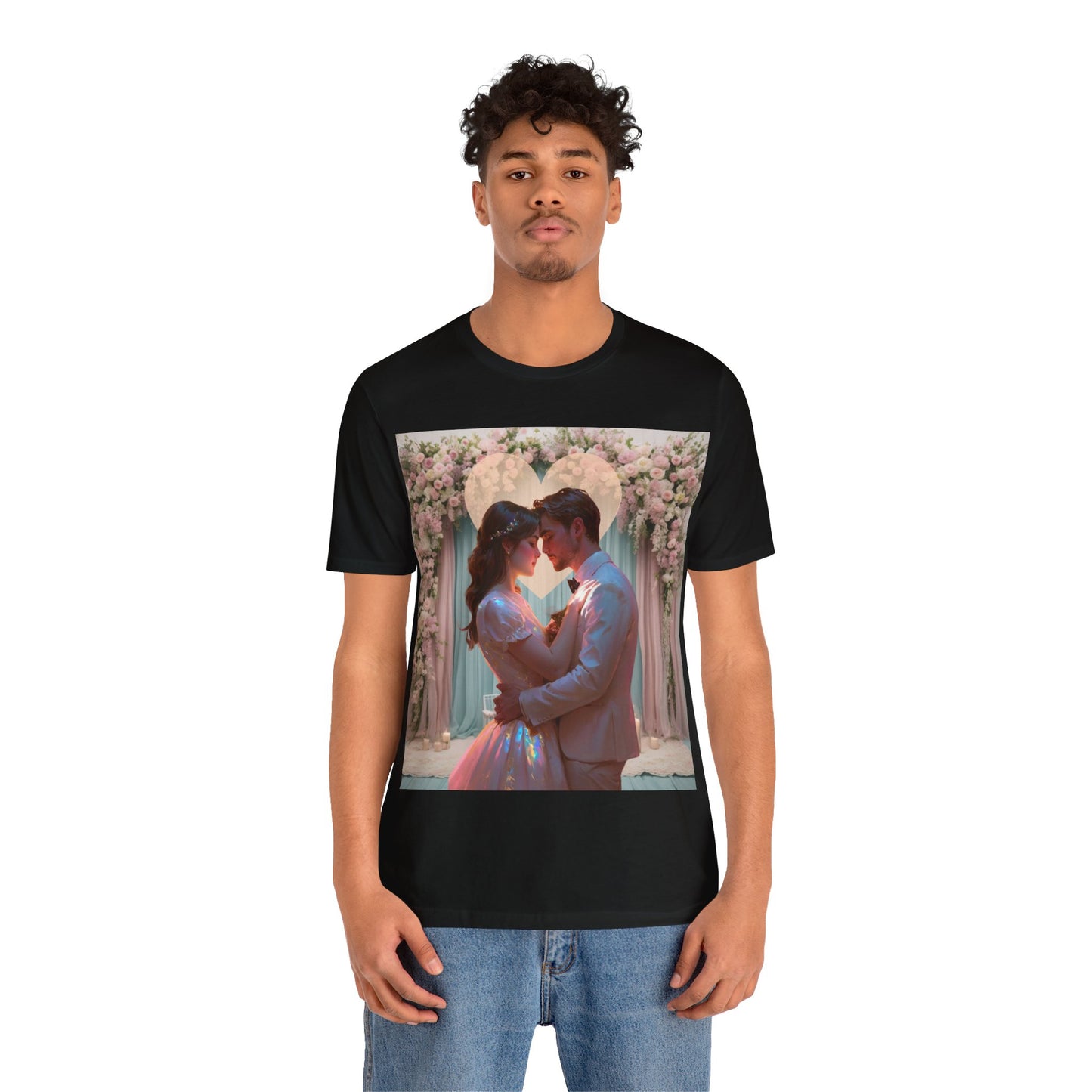 Love Is The Message | HD Graphic | Romance | Wedding | Engagement | Proposal | Unisex | Men's | Women's | Tee | T-Shirt