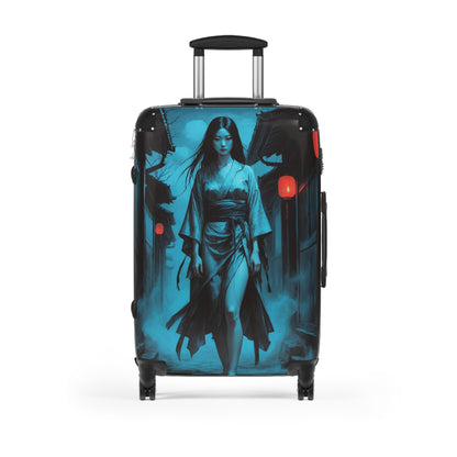 Asian-Inspired Design Suitcase - Perfect for Adventurers, Stylish Travel