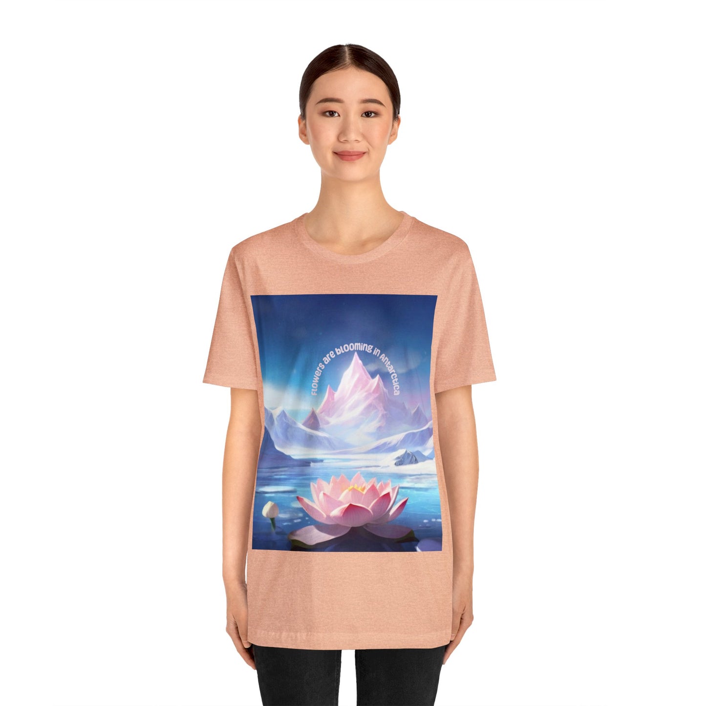 Flowers Are Blooming In Antarctica | IYKYK | Climate Change | Unisex | Men's | Women's | Tee | T-Shirt | FABIA | Quality tee print