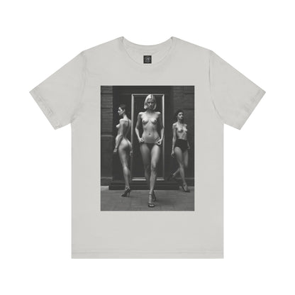 Black And White Beauties | Photorealism | Art | Nudes| Models | Fashion | HD Graphics | Unisex | Men's | Women's | Tee | T-Shirt