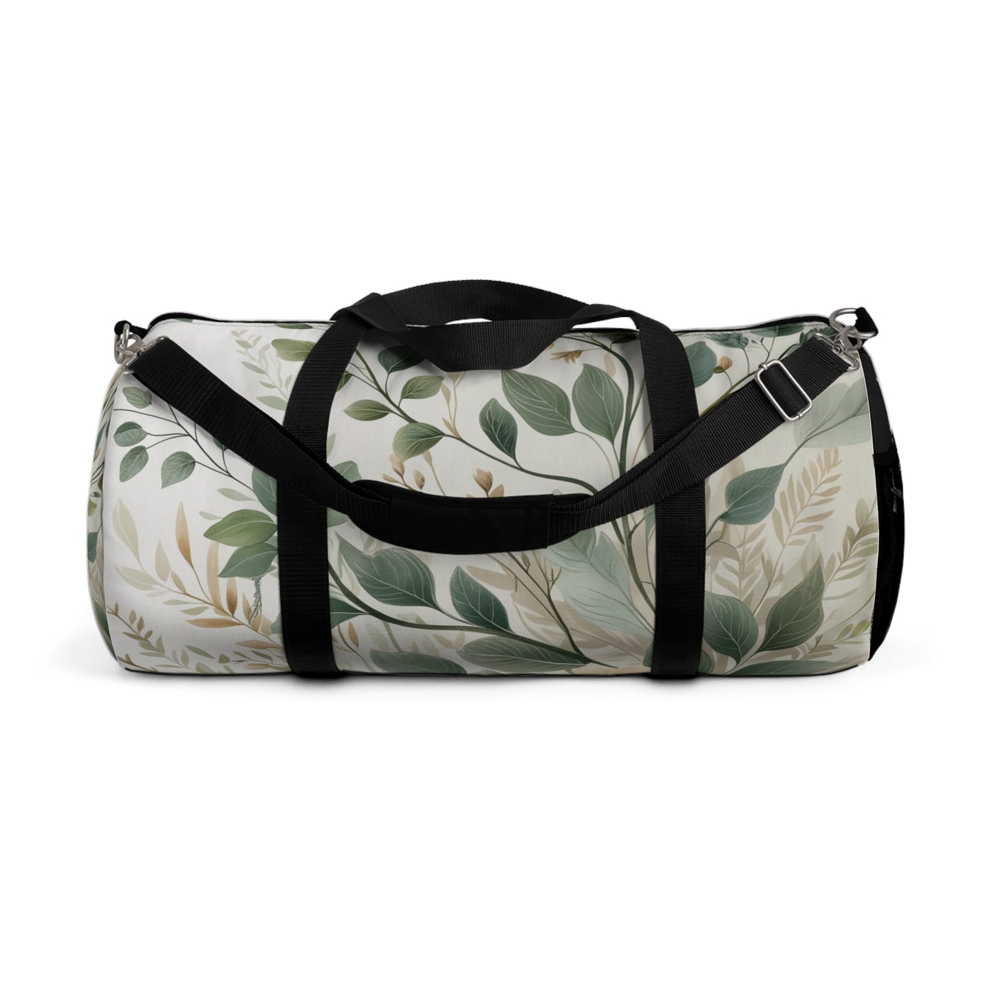 Botanical Print Duffel Bag - Stylish Travel Companion for Weekend Getaways