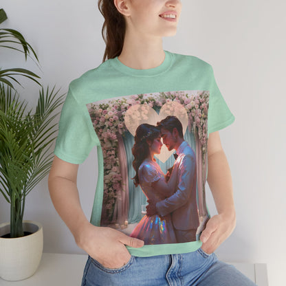 Love Is The Message | HD Graphic | Romance | Wedding | Engagement | Proposal | Unisex | Men's | Women's | Tee | T-Shirt