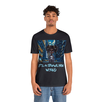Brave New World | Black Girl Magic | Anime | HD Graphic | Trendy | Artwork |  Unisex | Men's | Women's | Tee | T-Shirt