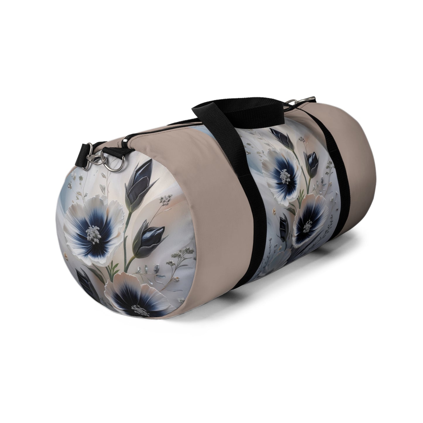 Elegant Floral Duffel Bag - Stylish Travel Companion for Any Adventure
