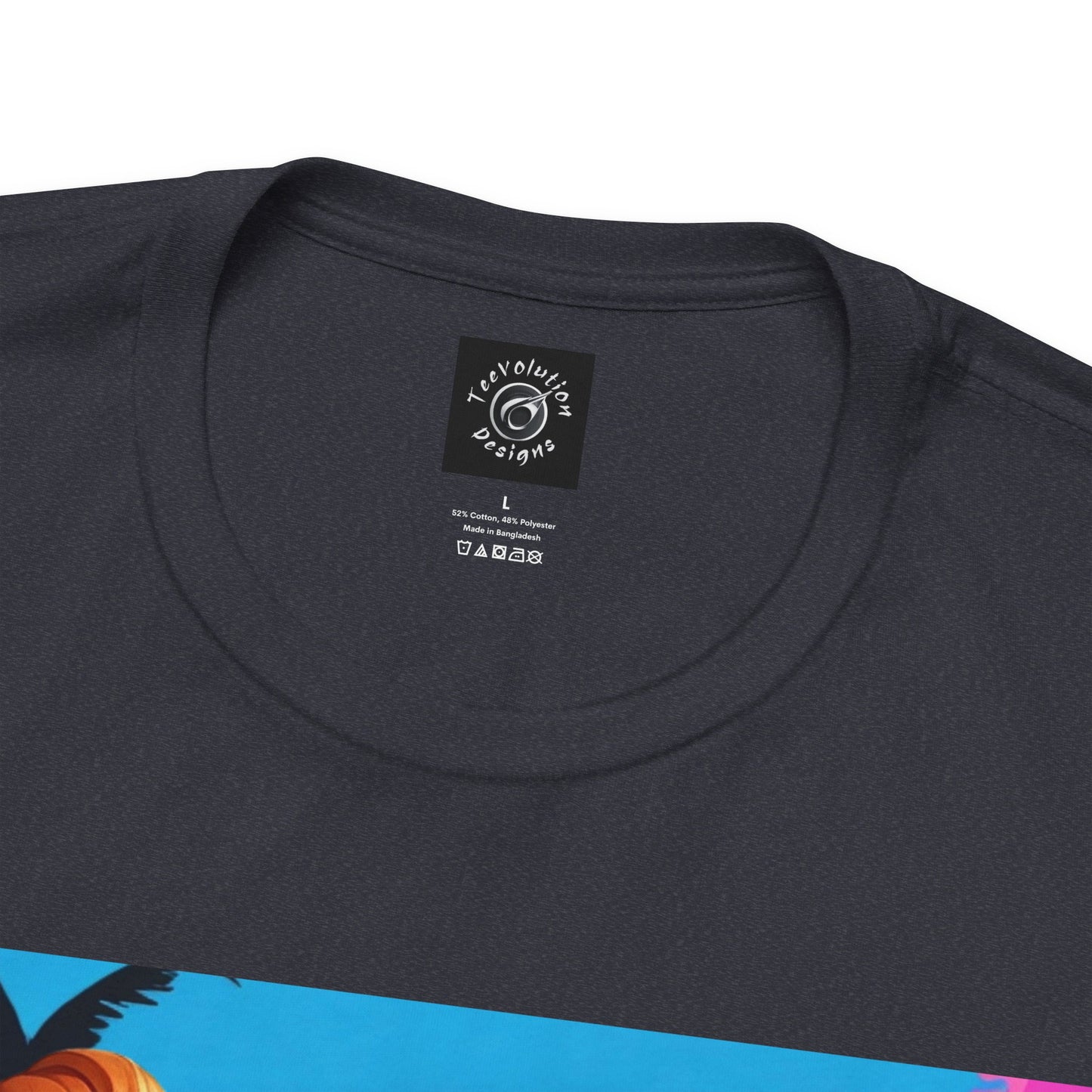 Summer Vibes |  Beach | Miami | Fun | Cute | Playful | HD Graphic | Unisex | Men's | Women's | Tee | T-Shirt