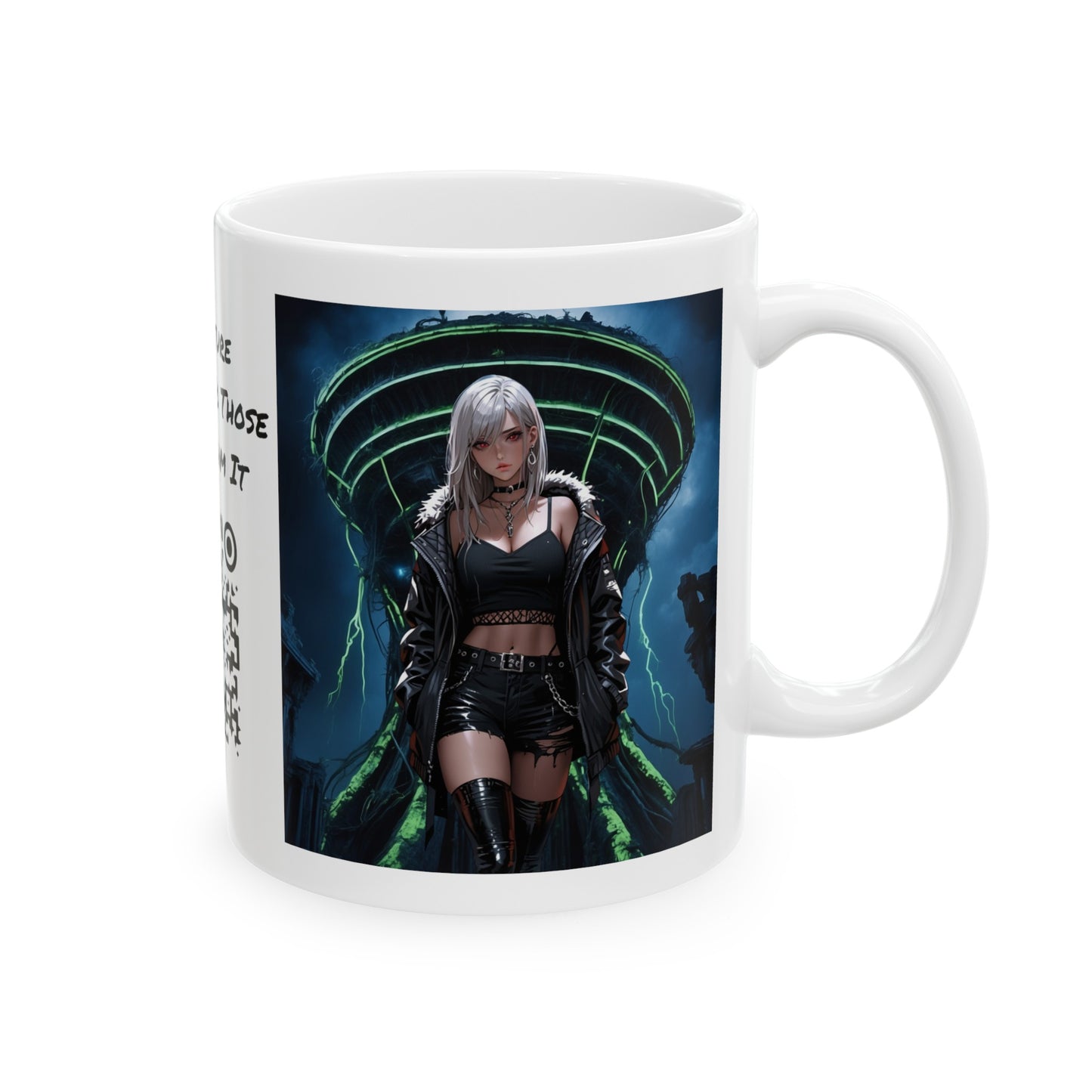 Kenzie | HD Graphic | Anime | Sci-Fi | Fantasy | Pretty Girl | Coffee |  Tea |  Hot Chocolate | 11oz
