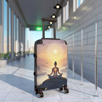 Mindfulness Yoga & Meditation Suitcase - Stylish Luggage with Serenity Design