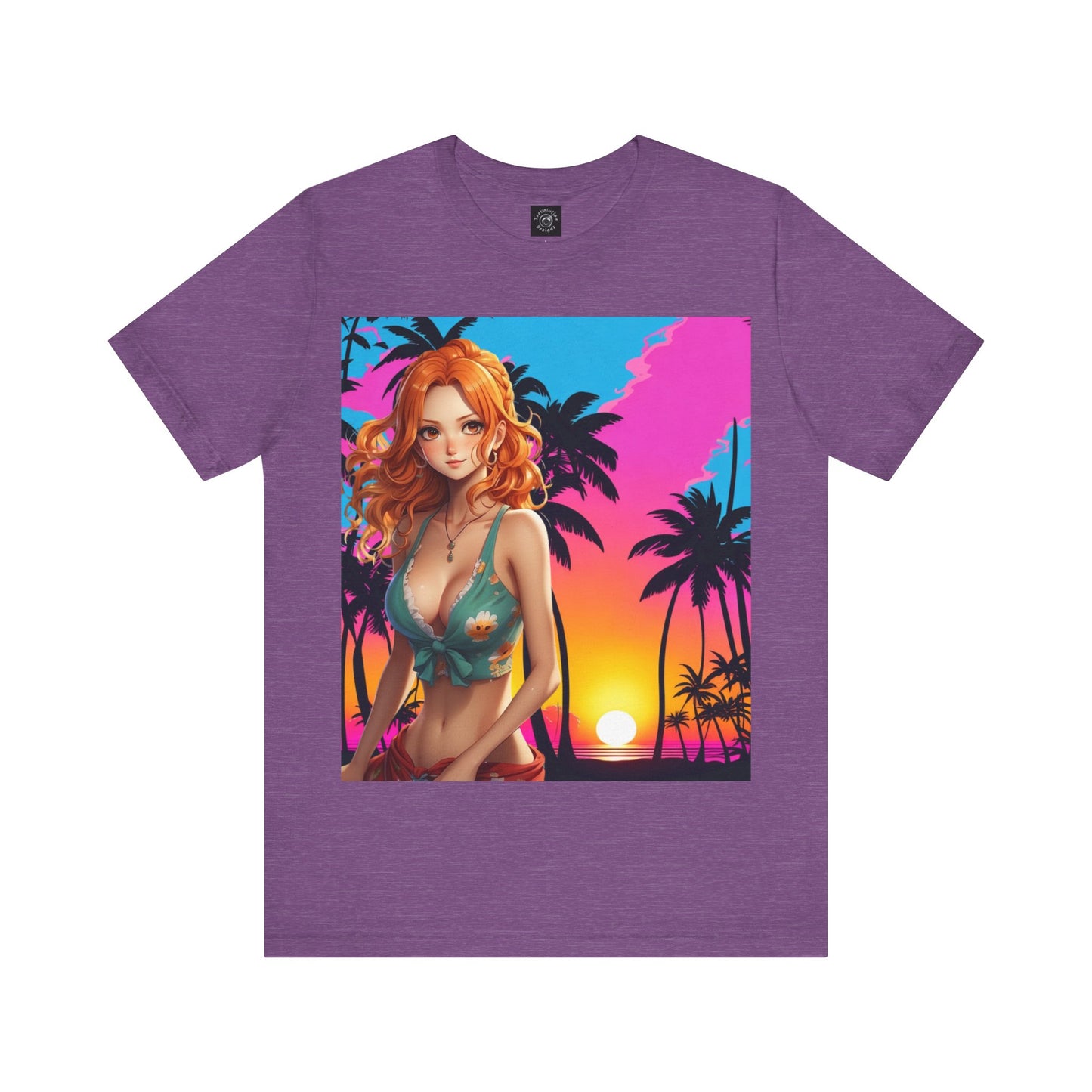 Summer Vibes |  Beach | Miami | Fun | Cute | Playful | HD Graphic | Unisex | Men's | Women's | Tee | T-Shirt