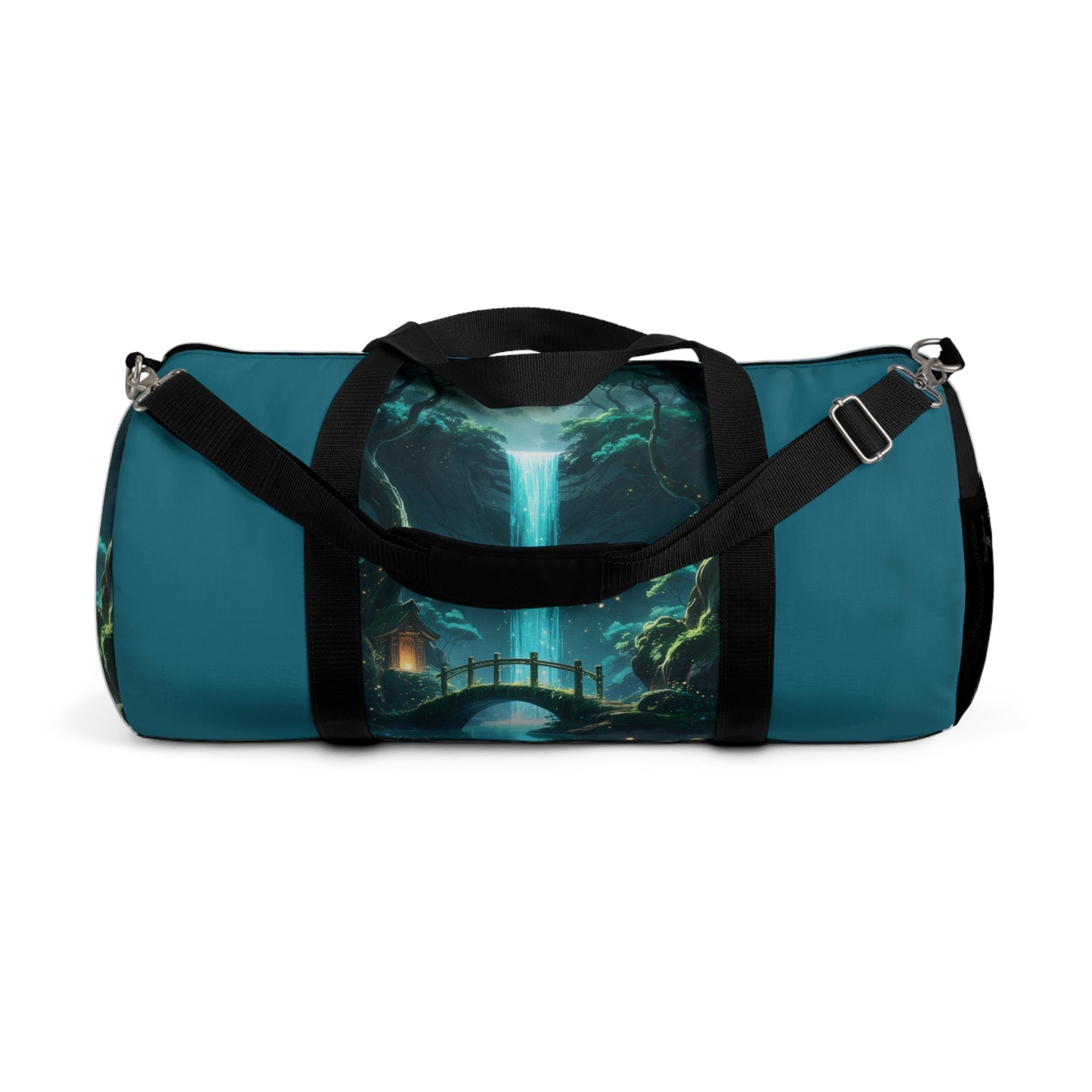 Scenic Waterfall Duffel Bag - Perfect for Travel and Gym