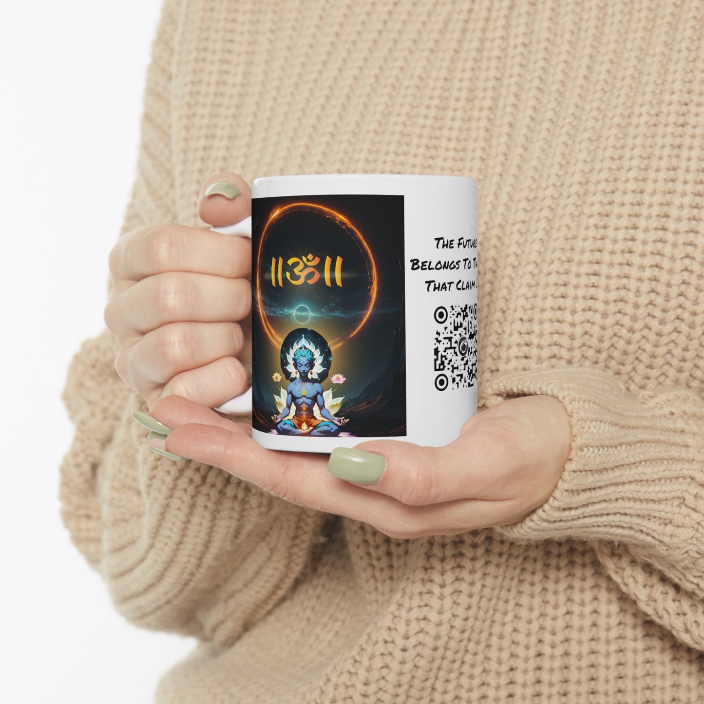 Ascension | HD Graphic | Yoga | Zen | Om |  Coffee | Tea | Hot Chocolate | 11oz | White Mug