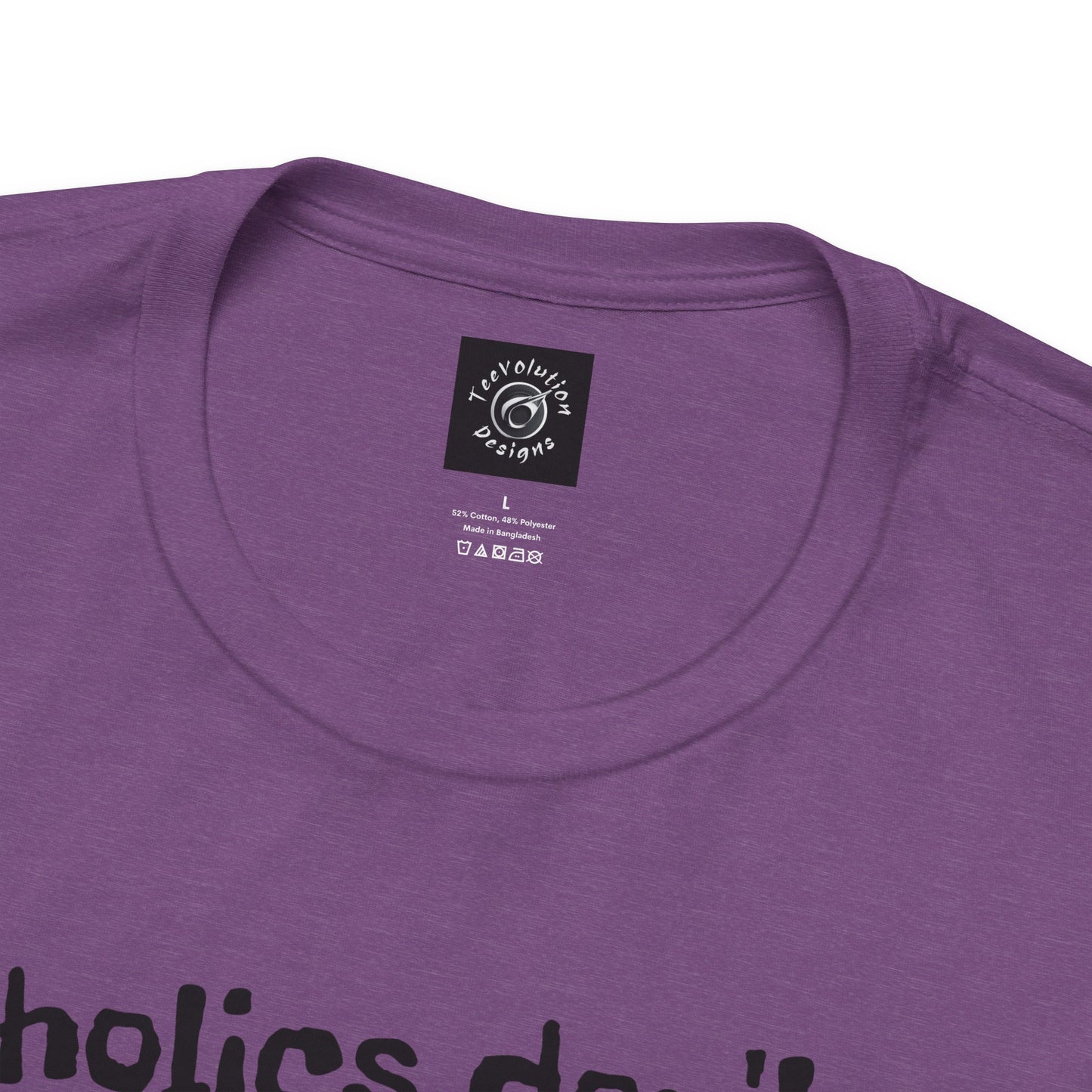 Alcoholics | Funny | HD Graphic | Joke | Don't Drink & Drive | Unisex | Men's | Women's | Tee | T-Shirt