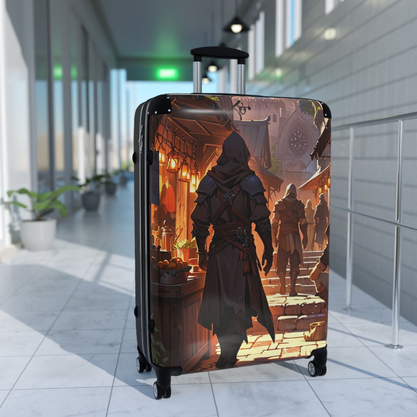 Adventurer's Journey Suitcase - Stylish Travel Luggage with Epic Design