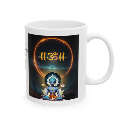 Ascension | HD Graphic | Yoga | Zen | Om |  Coffee | Tea | Hot Chocolate | 11oz | White Mug