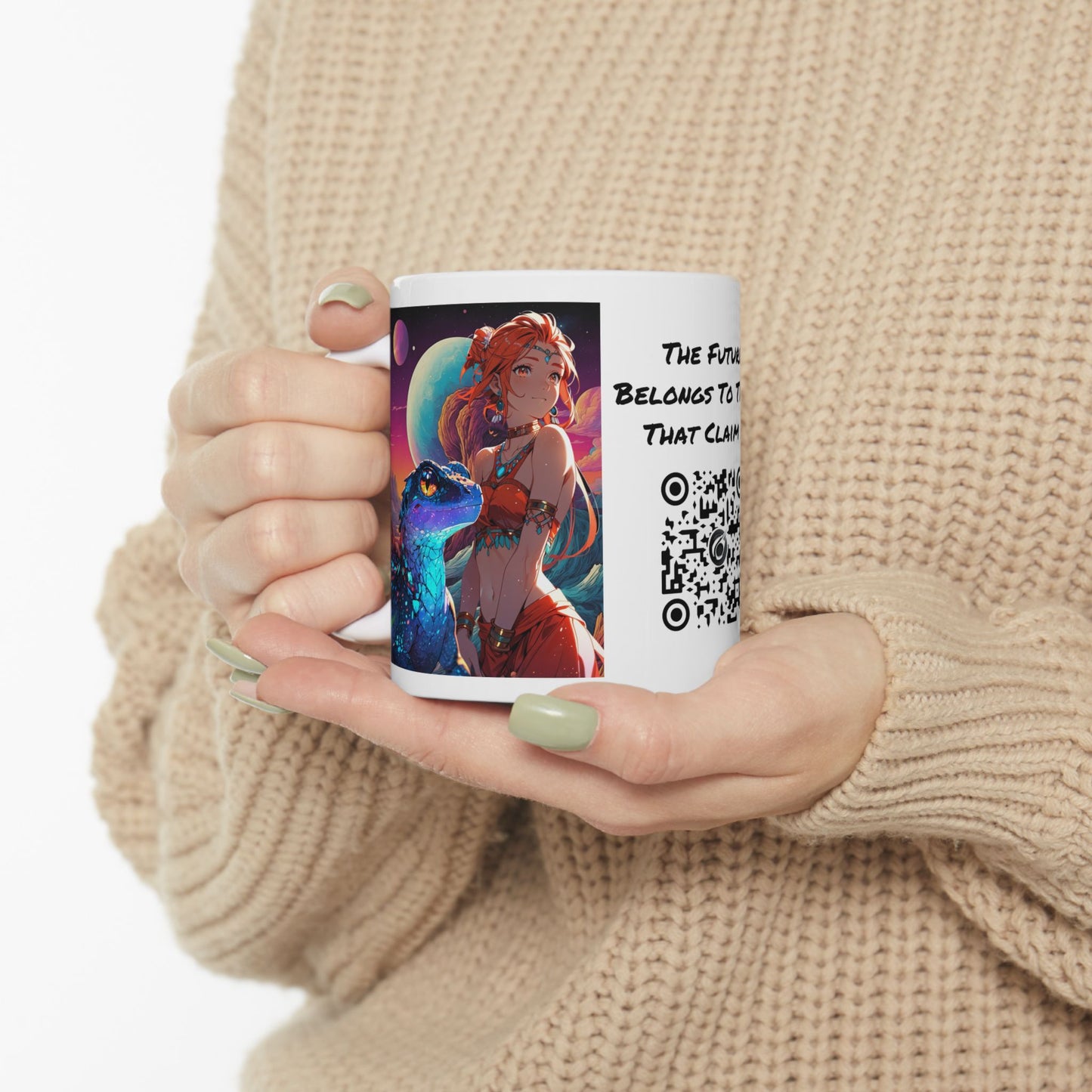 A Girl And Her 'Guana | Anime | Fantasy | Coffee |  Tea |  Hot Chocolate | 11oz