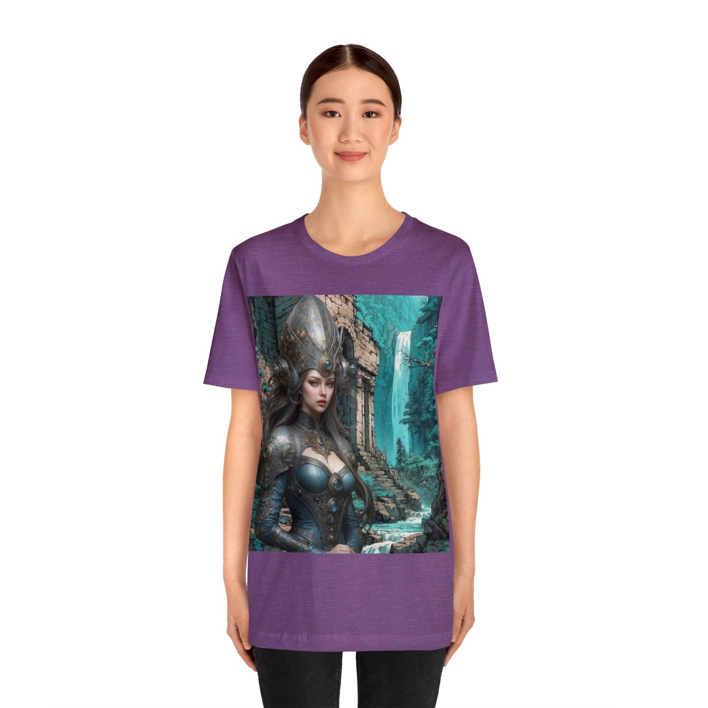Warrior Princess | HD Graphic | Fantasy | Anime | Unisex | Men's | Women's | Tee | T-Shirt