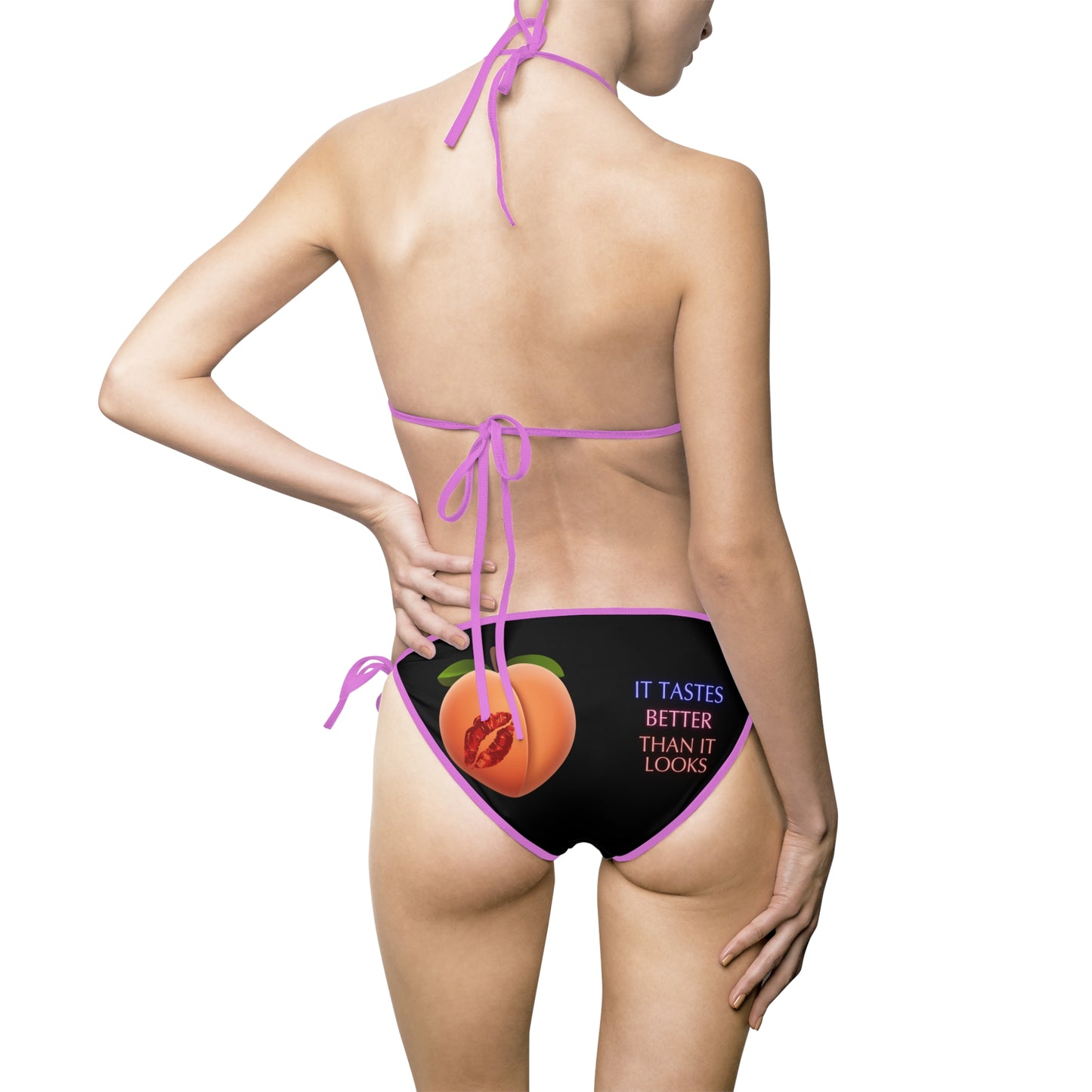Stylish Women's Bikini Swimsuit - Vibrant Graphic Design for Beach & Pool