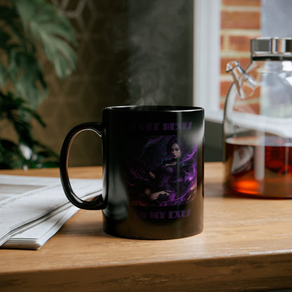 Season Of The Witch | Witchcraft | Hexes | HD Graphic | Funny | The Craft | Wicca |  Coffee | Tea | Hot Chocolate | 11oz | Black Mug