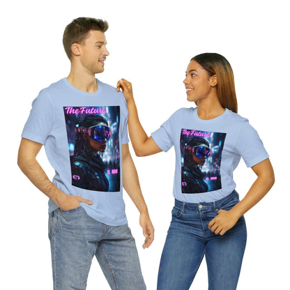 The Future Is Now | Anime Gift | Fantasy Girl |Cyberpunk | Sci Fi | Futuristic | HD Graphics | Unisex | Men's | Women's | Tee | T-Shirt
