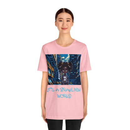 Brave New World | Black Girl Magic | Anime | HD Graphic | Trendy | Artwork |  Unisex | Men's | Women's | Tee | T-Shirt