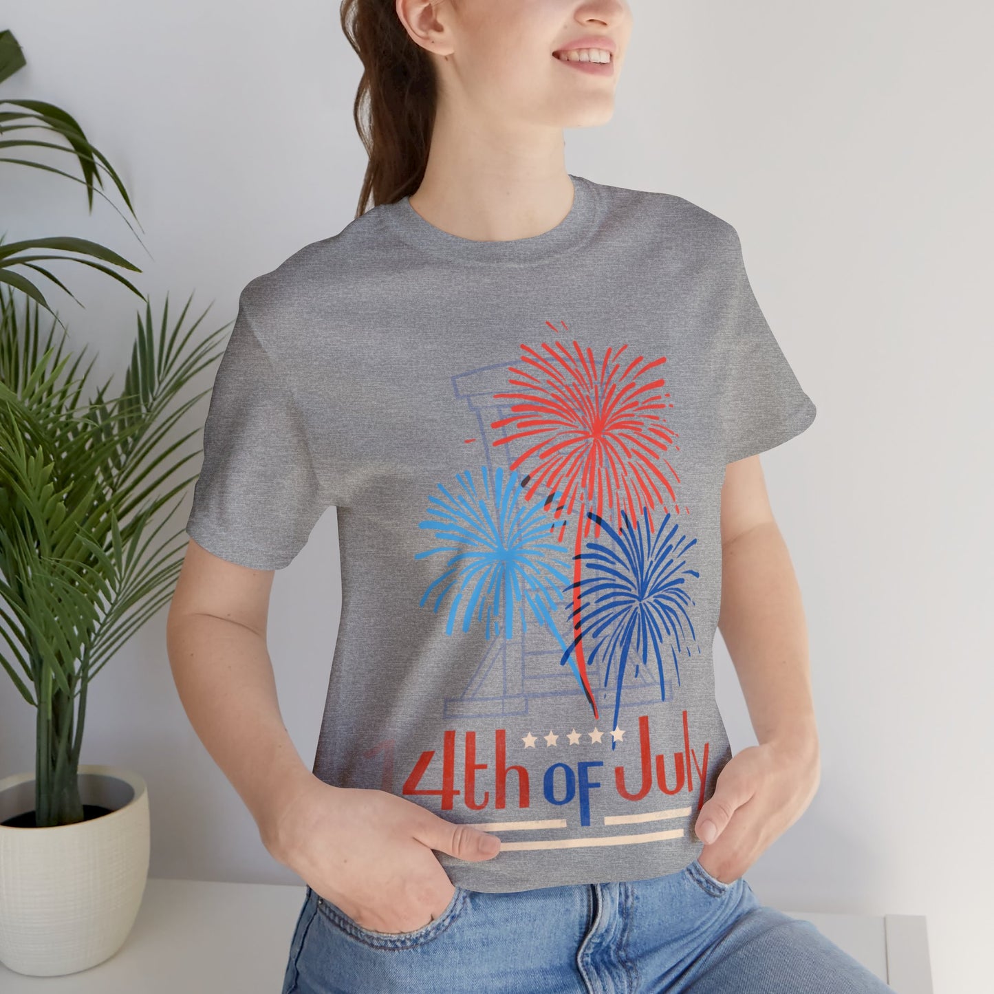 Patriotic Gift | Fireworks | Independence Day | July 4th | July 14th |  Guillotine | USA | Freedom | America | Fourth of July | Bastille Day | France | Unisex | Men's | Women's | Tee | T-Shirt