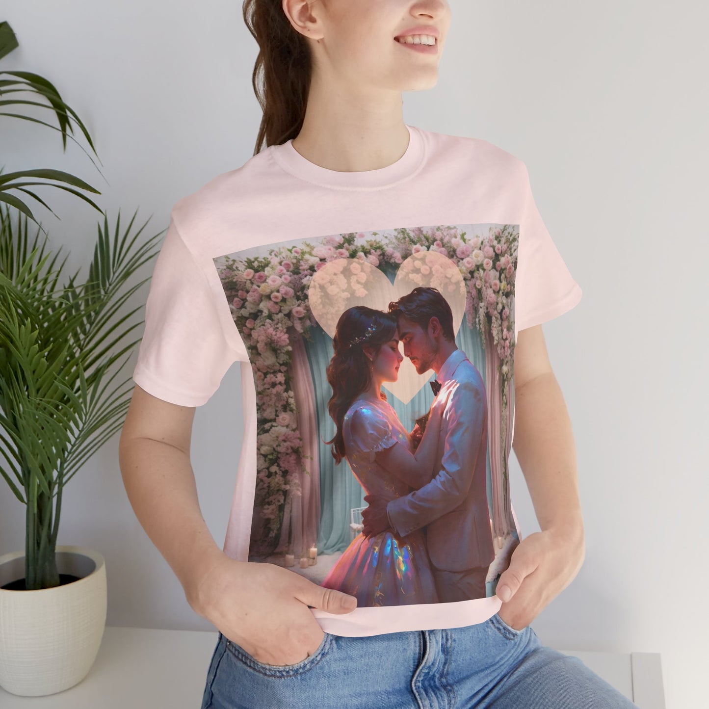 Love Is The Message | HD Graphic | Romance | Wedding | Engagement | Proposal | Unisex | Men's | Women's | Tee | T-Shirt