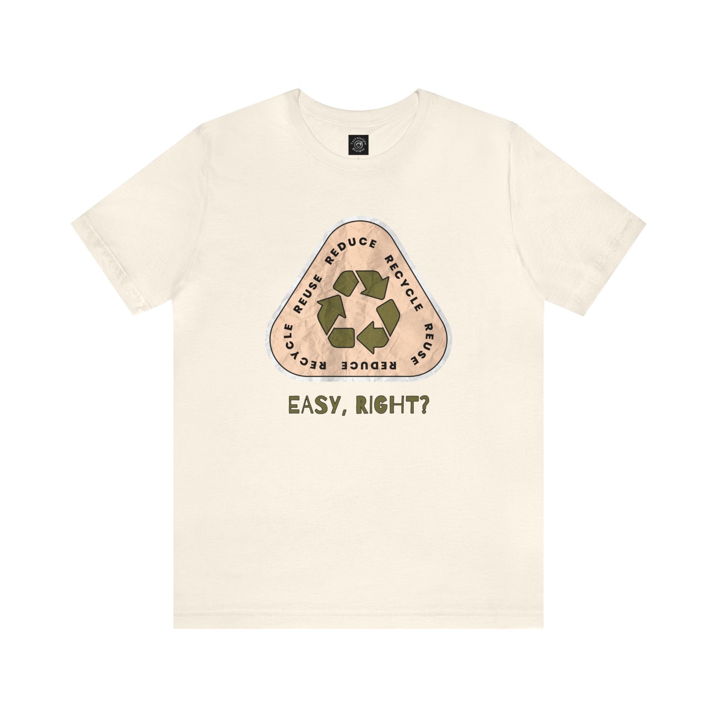 Recycle Tee | Enviormentalist Gift | Earth Day | Save The Planet | Conservationist | Mother Earth | Unisex | Men's | Women's | Tee | T-Shirt